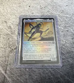 Magic The Gathering Marvel's Spider-Man Foil Card - Image 1