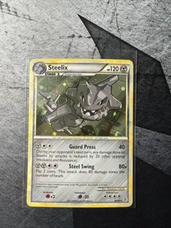 Pokemon Holo Rare Card : Steelix 24/95 ( Unleashed Set) - Image 1