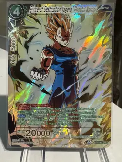 Bandai Prince of Destruction Vegeta Foil Special Rare Dragon Ball Super Card - Image 1
