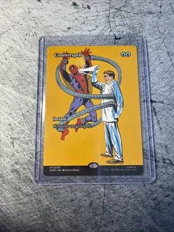 Counterspell Borderless Nonfoil Spider-Man MTG - Image 1
