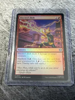 Magic The Gathering Marvel's Spider-Man Foil Card - Image 1