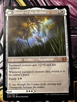 Magic: The Gathering Halvar God of Battle / Sword of the Realms Kaldheim English - Image 2