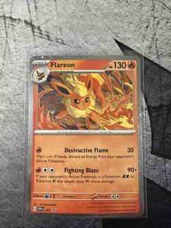 Cosmos Holo Flareon #167 Promo SV: Scarlet & Violet Promo Cards Pokemon - Image 1