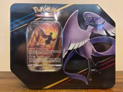 Pokemon TCG: Sword & Shield Crown Zenith Tin – Galarian Articuno - New/Sealed - Image 1