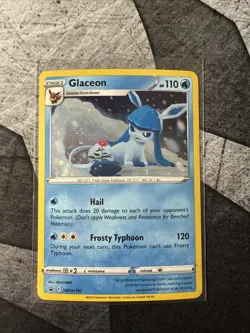 Pokemon Sword & Shield "Glaceon" SWSH192 / Black Star Promo / Near Mint - Image 1