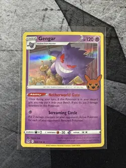 Pokemon TCG 2023 Trick Or Trade Gengar Holo Halloween 066/196 NM - Image 1