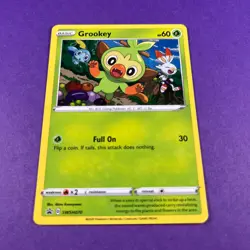Grookey SWSH070 Black Star Promo Sword Shield Holo Rare Pokemon Card - Image 2