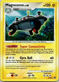 Magnezone (6) Holo Rare Stormfront 6/100 NM Pokemon TCG - Image 1