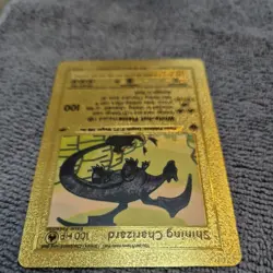 Shining Charizard 1st Edition Gold Pokemon Card 107/105 - Image 5