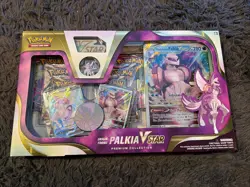 Pokemon Origin Forme Palkia VSTAR Premium Collection SWSH 6 Packs 2 Foil 1 Jumbo - Image 1