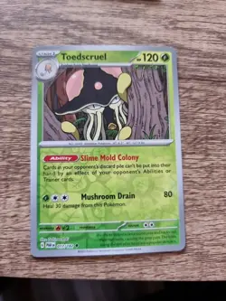 Toedscruel (Reverse Holo) - 017/182 - Uncommon - Paradox Rift - Pokemon TCG - Image 1