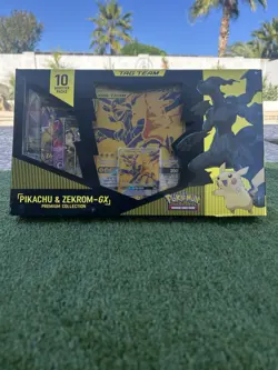 Pokemon GX Premium Collection Box Tag Team Reshiram & Charizard Pikachu & Zekrom - Image 3