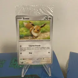 Pokemon 151 Eevee Promo Pokemon Together Sealed 133/165 English - Image 1