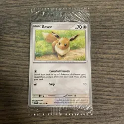 Pokemon 151 Eevee Promo Pokemon Together Sealed 133/165 English - Image 3
