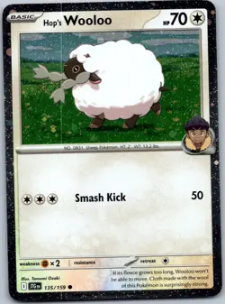 Hop's Wooloo - (Cosmos Holo) Common Miscellaneous Cards & Products 135/159 NM - Image 1