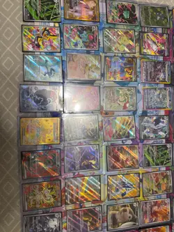 Pokemon cards full art and EX a lot of good hits brand new with sleeves A huge - Image 4