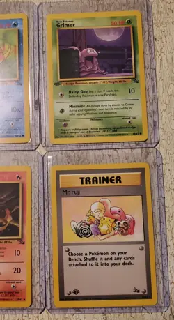 (11) 1999 Pokemon Fossil/Jungle 1st Edition Cards - Image 3