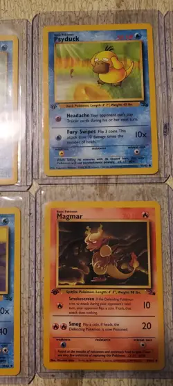 (11) 1999 Pokemon Fossil/Jungle 1st Edition Cards - Image 4