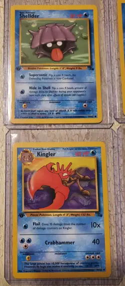 (11) 1999 Pokemon Fossil/Jungle 1st Edition Cards - Image 5