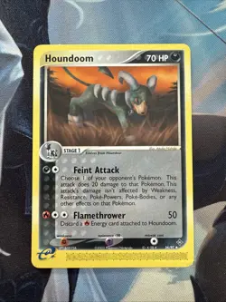 Houndoom 34/97 Uncommon Rare Pokemon Card TCG NM/VLP - Image 1