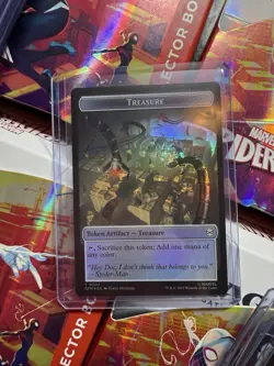 Magic the Gathering Treasure/Spider Foil, - 003 - NM - Image 2