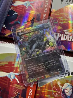 Magic the Gathering Spider-Man Noir Foil , - 0204 - NM - Image 1