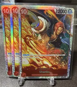 One Piece TCG The Best Vol. 2 PRB-02 - Shanks OP06-007 SR x3 - English - Image 1