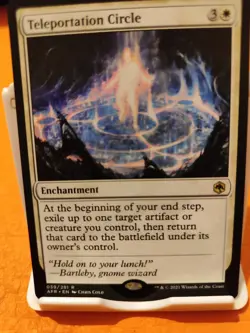 Teleportation Circle AFR MTG Card Near Mint - Image 1