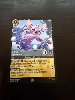 Disney Lorcana Angel Experiment 624 Character Card 191/204 Legendary - Image 1