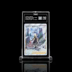 Pokemon TCG Cynthia's Ambition GG60 Crown Zenith Trainer Gallery Card TAG 10 - Image 1