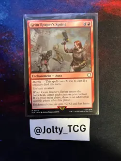 Grim Reaper's Sprint Universes Beyond: Fallout MTG Magic The Gathering - Image 1