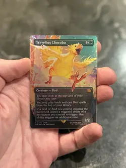 Traveling Chocobo (Borderless) Final Fantasy *F* - Image 1