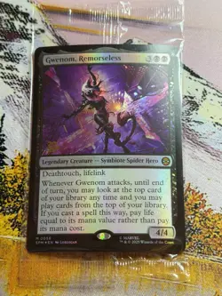 Gwenom, Remorseless - Foil - Prerelease Promo - MTG - Image 3