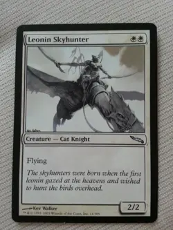 MTG Leonin Skyhunter - Mirrodin - NM - Image 1