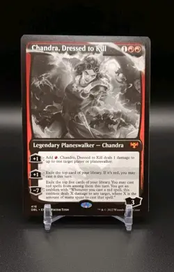 MTG Chandra, Dressed to Kill #416-DBL- Regular Mythic- NM Condition - Image 1