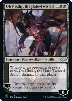 Normal - Ob Nixilis, the Hate-Twisted - 450 - Jumpstart 2022 - NM - Image 1