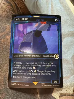 MTG FOIL K-9, Mark I (#537) - Doctor Who Commander #537 - Image 1