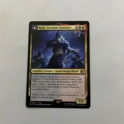 Kuja, Genome Sorcerer Trance Kuja, Fate Defied R MTG Final Fantasy M/NM - Image 1