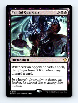 #179 2024 Foundations Painful Quandary Rare - Image 1