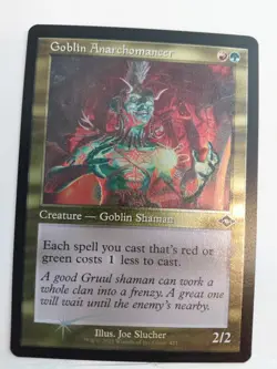 Goblin Anarchomancer (Retro Frame) (Foil Etched) Modern Horizons 2 Foil - Image 1