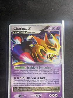 Pokemon Giratina LV.X TCG DP38 Diamond Pearl Promo Holo Card 2009 - Image 3