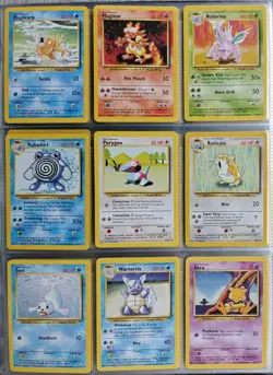 Complete Base Set Non Holos 17-102 Pokemon Cards Pokemon WOTC TCG 1999 LP - Image 5