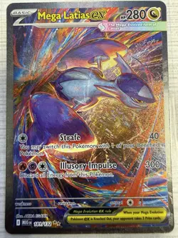2025 Pokemon TCG Mega Evolution #181 Mega Latias ex SIR NM - Image 1