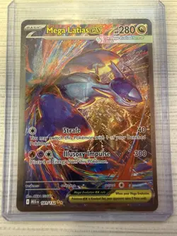 2025 Pokemon TCG Mega Evolution #181 Mega Latias ex SIR NM - Image 2