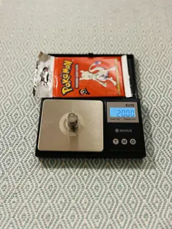 20.93g HeavyU Wizards of the Coast Pokemon TCG Base Set 2 Pack 1999 Vintage - Image 5