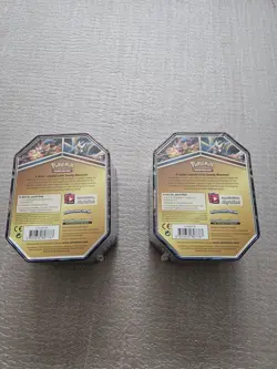 Pokemon Zacian V & Zamazenta V 2020 Pokemon TCG Tins New Sealed - Image 2