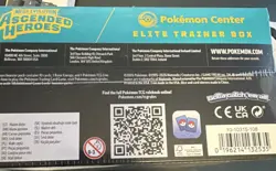 Pokemon Mega Evolution Ascended Heroes ETB Pokemon Center Exclusive - Image 3