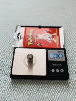 21.23g HeavyU Wizards of the Coast Pokemon TCG Base Set 2 Pack 1999 Vintage - Image 1
