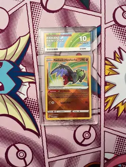 Pokemon TCG - Radiant Hawlucha 081/189 - Astral Radiance - Graded - ACE 10 - Image 1