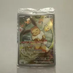 Pokemon Prismatic Evolutions Promo Eevee #SVP173 NM Sealed Ready To Ship!!! - Image 1